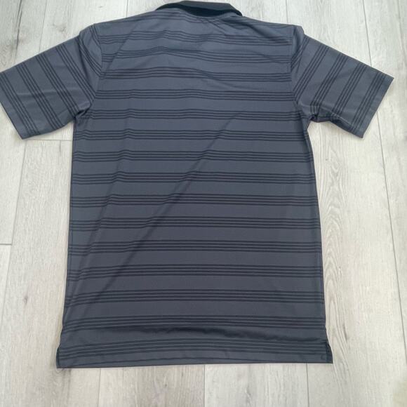 Nike Polo Dri-Fit Oklahoma Sooners Men’s Gray Striped Size Small - Picture 10 of 10
